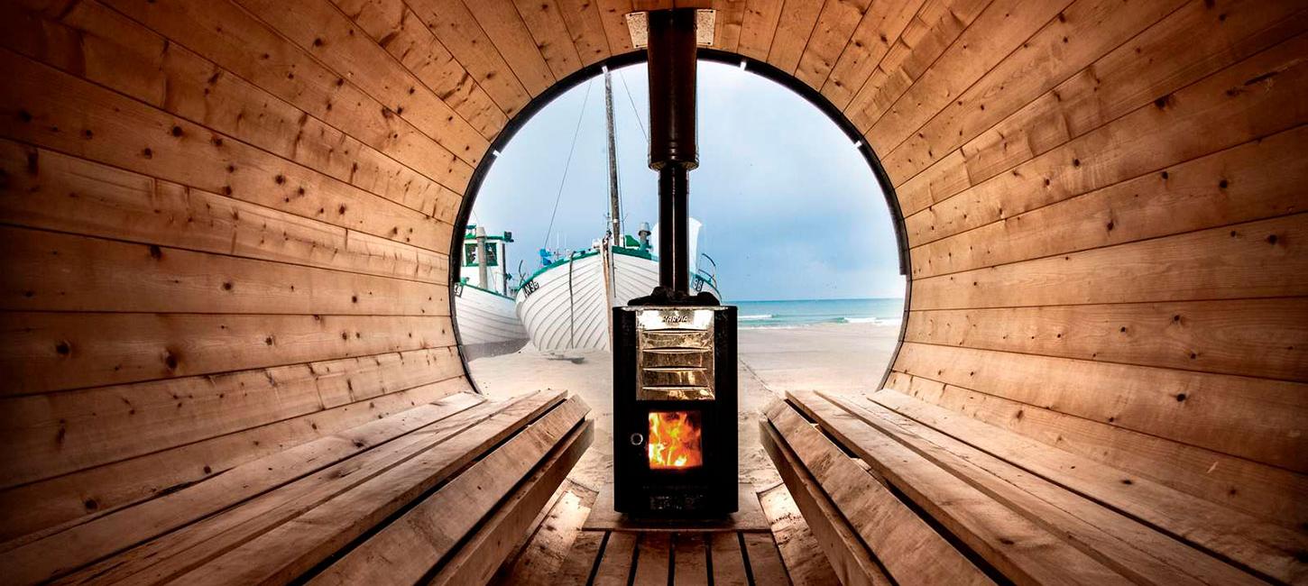 Sauna på Strand