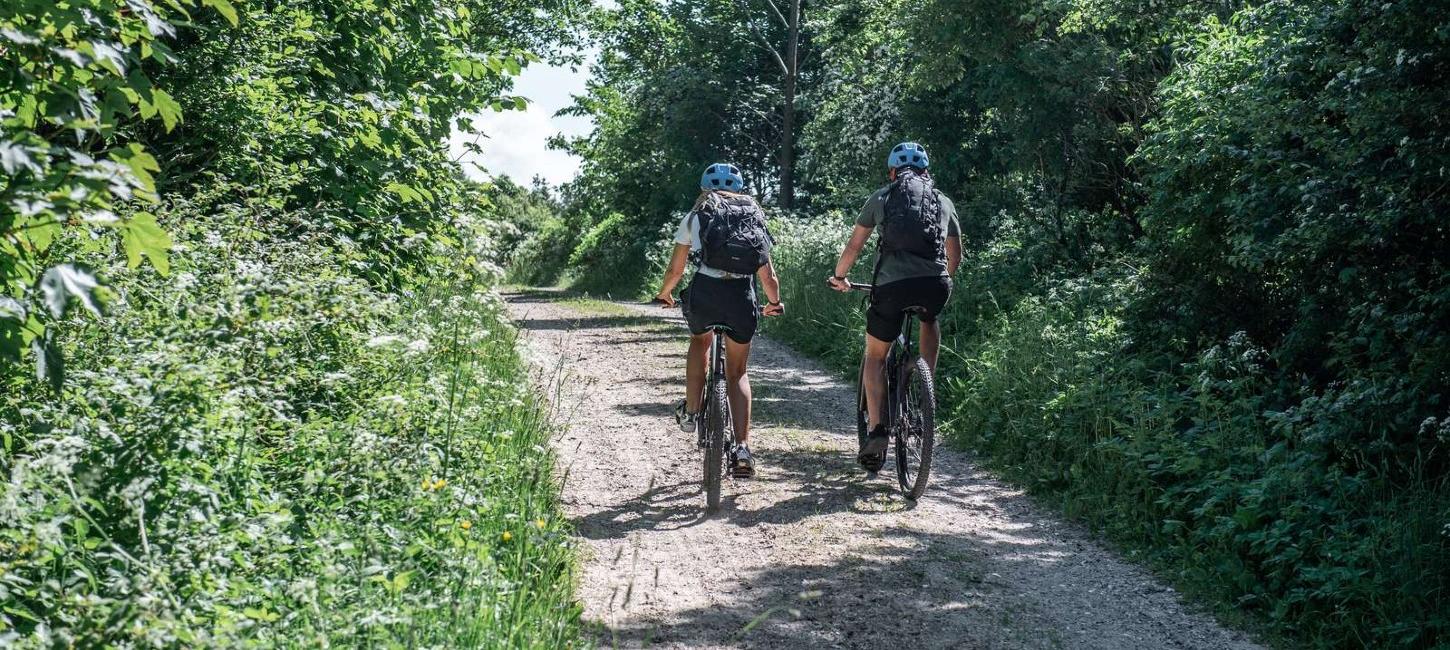 Par på cykeltur