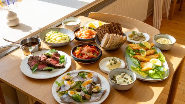 Julefrokost Strandhotel Klitrosen