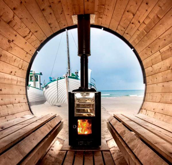 Sauna på Strand