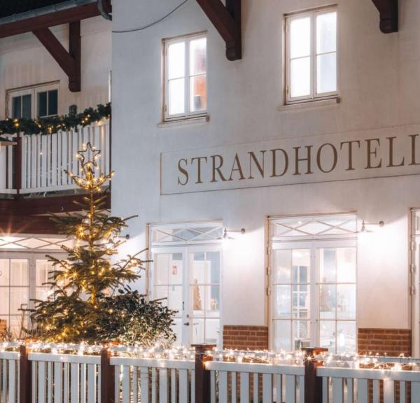 Jul ved Strandhotellet i Blokhus