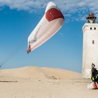 Paragliding Rubjerg Knude